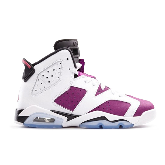 Air Jordan 6 Retro Grape Mid White Black Purple